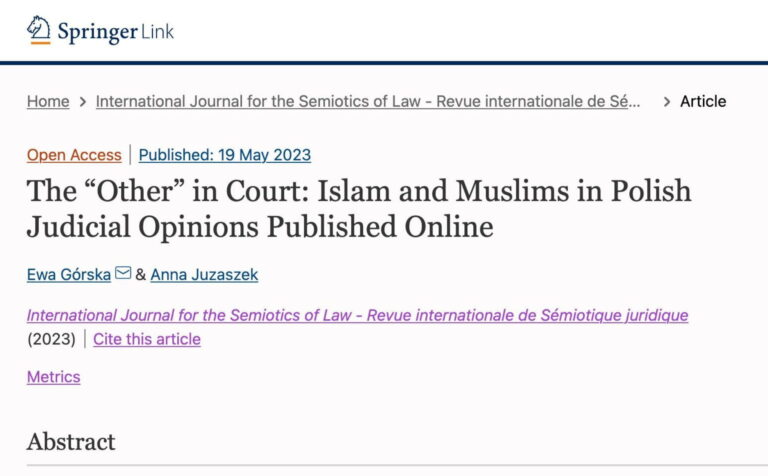 Nowy artykuł w ramach projektu Empathy opublikowany